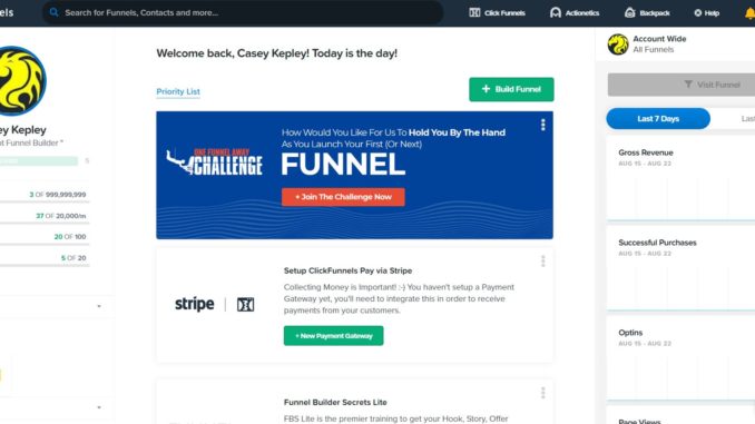 Not known Facts About Clickfunnels Examples